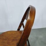 Pair of Bauhaus Folding Chairs B751 by Ligna, Czechoslovakia 1930s