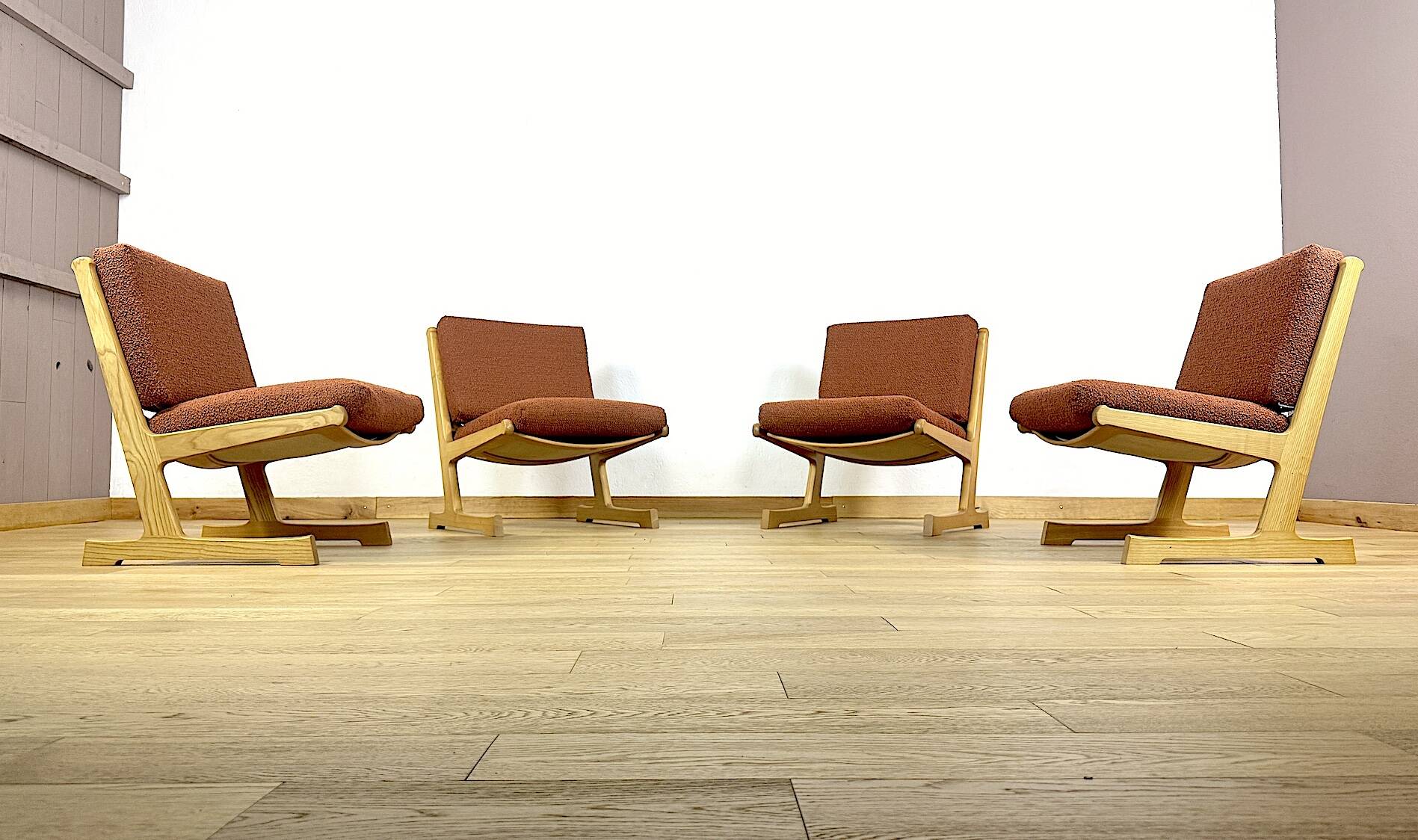 Fauteuils Scandinave 1960 par Ditte & Adrian Heath France & Søn,Modèle 242