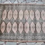 Vintage hand-woven Pakistani Bukhara rug 146x95cm.