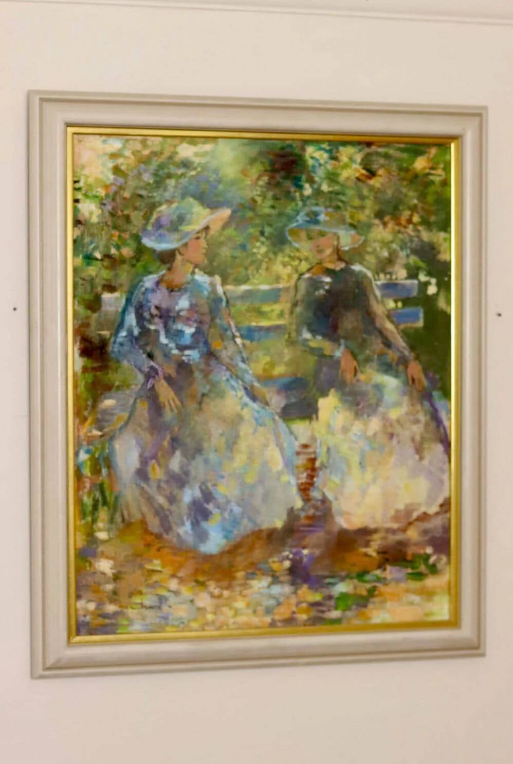 « Femmes dans un jardin » de Bernhard Pedersen