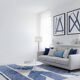 Moroccan handmade wool rug 3 x 2 m