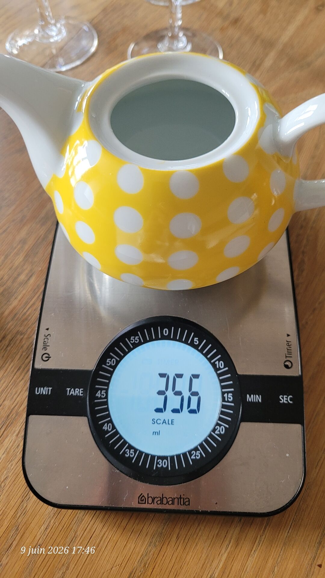 Solitary teapot "tea for one"