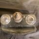 Bronze and wood inkwell