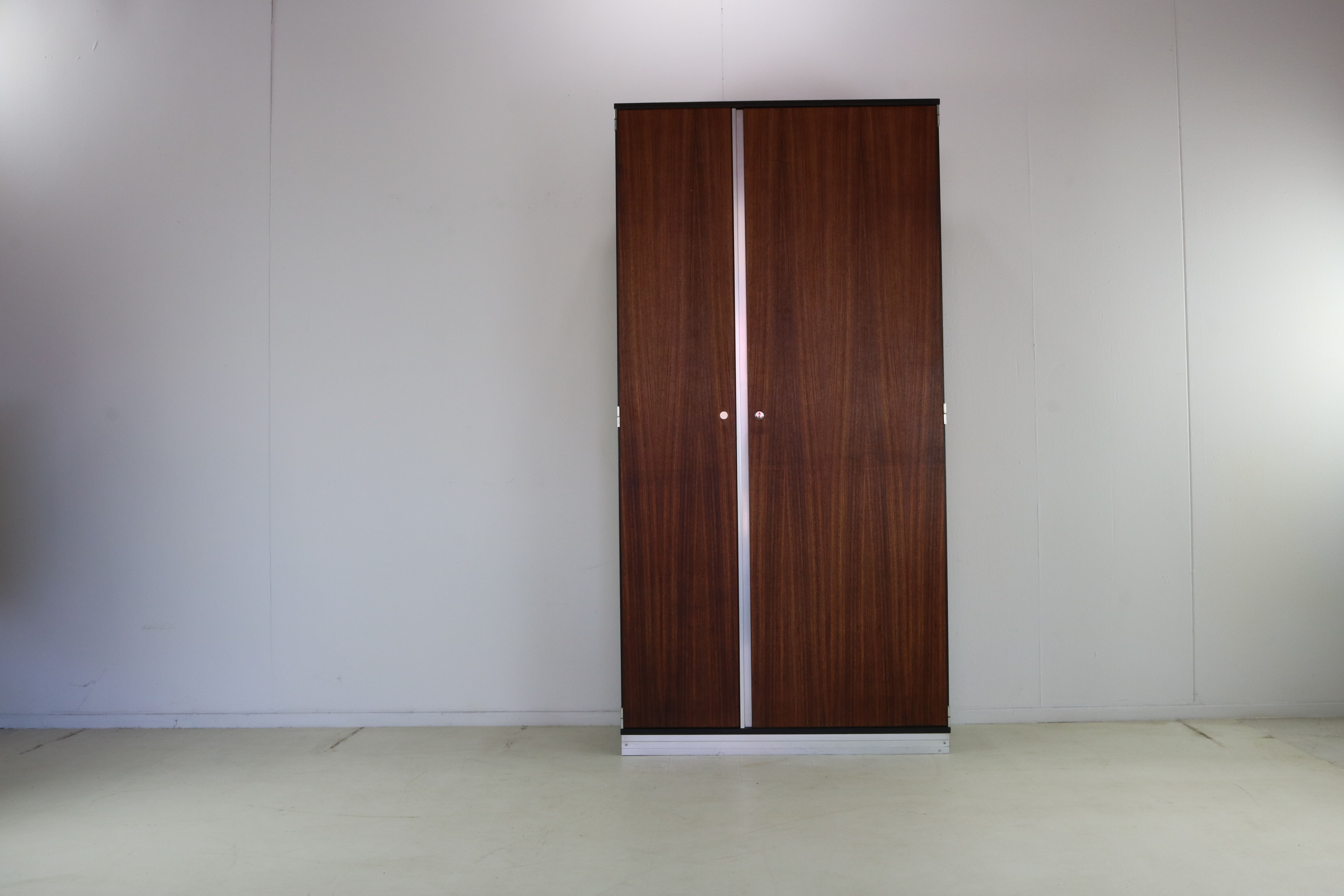 Excellent Italian design office cabinet with coat rack