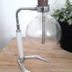 Hellem france vacuum coffee maker - 8 cups, pyrex glass -vintage 1960
