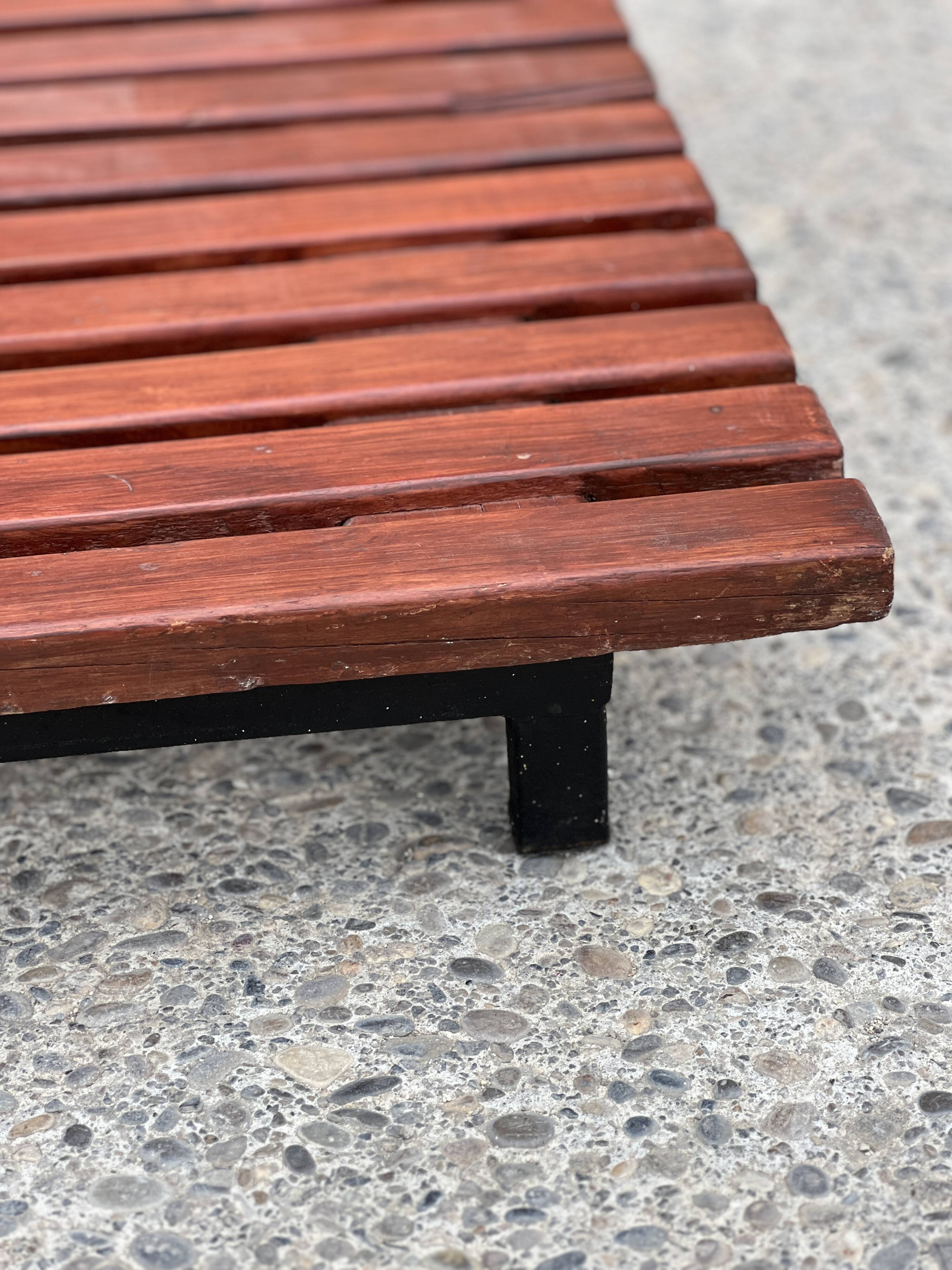 Cansado bench by Charlotte Perriand, 1954
