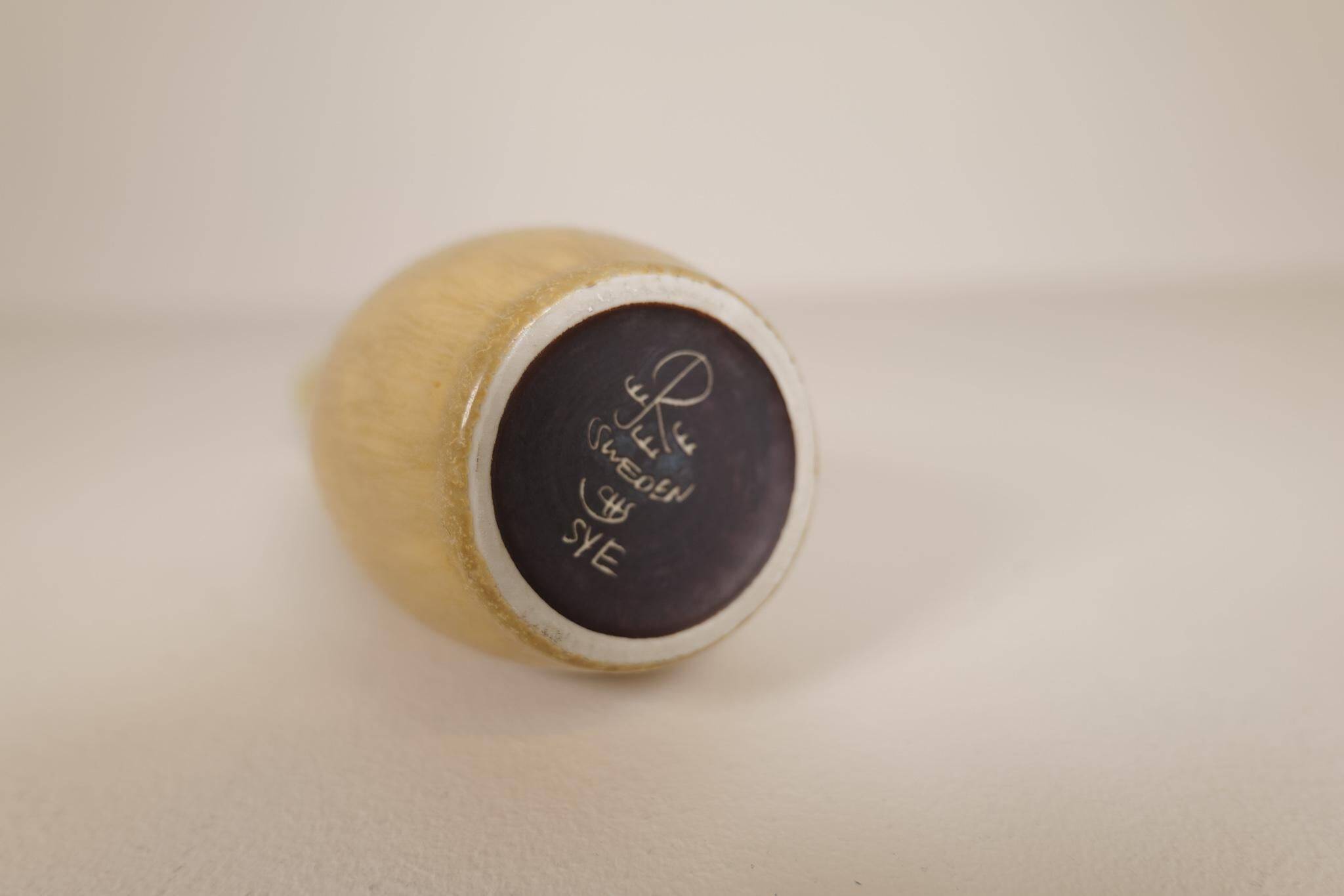 Bowl and vase Midcentury Modern Rörstrand Carl Harry Stålhane, Sweden, 1950s