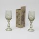 Roemer wine glasses by Josed & Eva Flek, Novy Bor Czechoslovakia.