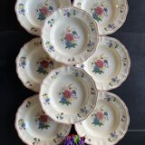 8 plates Sarreguemines Digoin