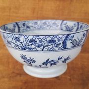 Old collection bowl Creil and Montereau model Japan