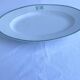 Antique oval plate monogram