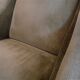 Mid-century mohair velvet high-back easy chair, Italy 1950s
