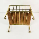 Newspaper side table, Mid Century, Germany, 1960s.