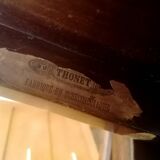 Thonet cinema chair in turned wood 1930