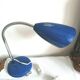 Mid century blue lamp