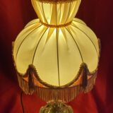 Lamp, marine wall light with pendulum, in bronze, early 20th century