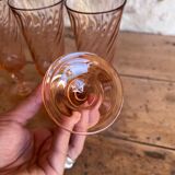 Set of 4 champagne flutes Rosaline