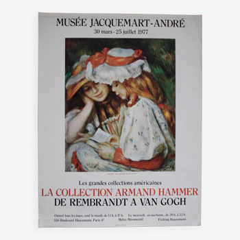 Affiche galerie d'art - Renoir - 1977
