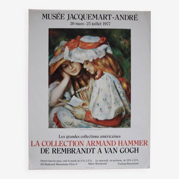 Art gallery poster - Renoir - 1977