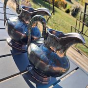 Pair of Art Deco jugs • Thulin Faience Factory (Belgium)