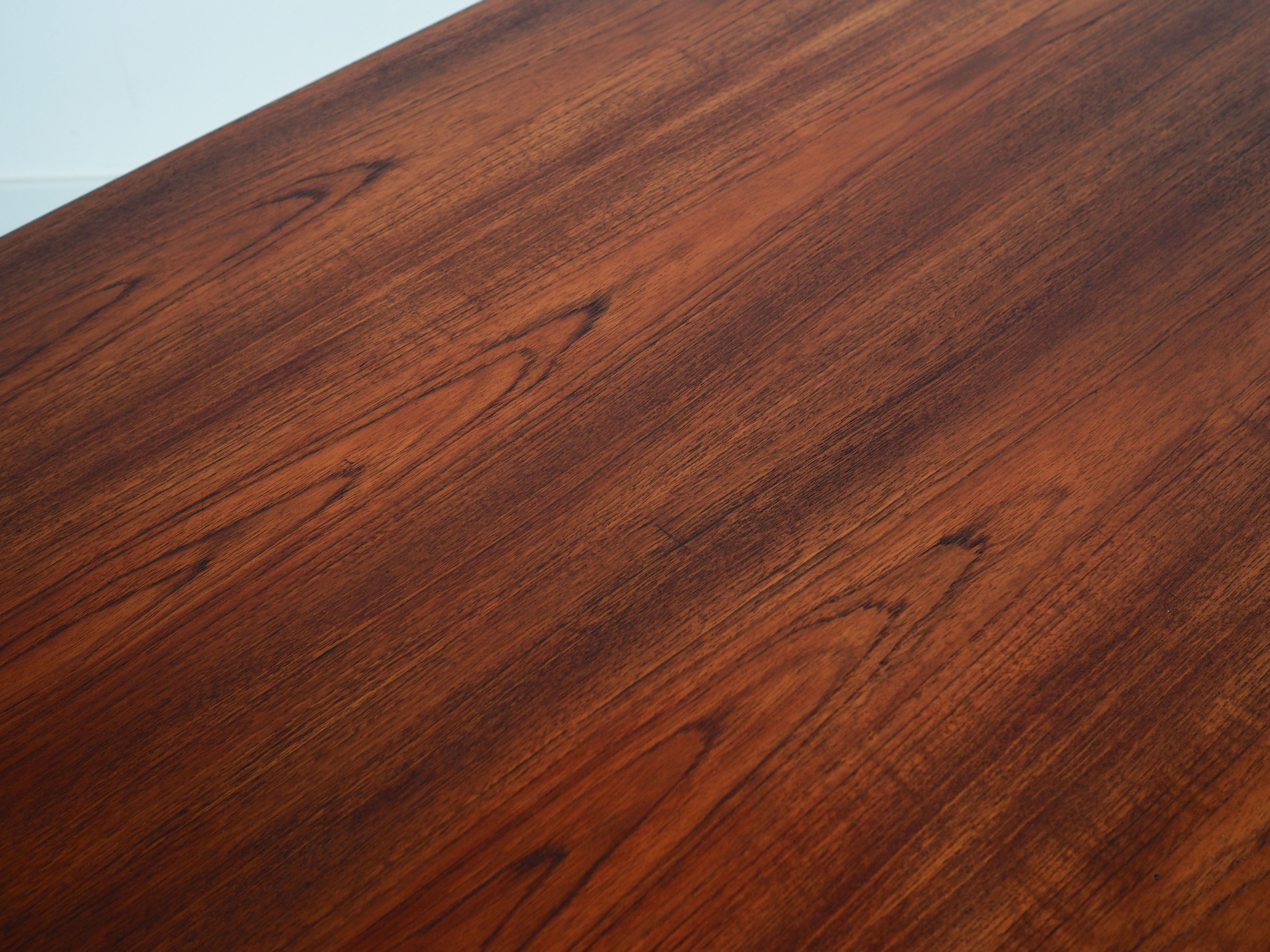 Teak table, danish design, 1970s, production: denmark