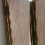50s Wall mounted folding mirror - 60 x 60cm