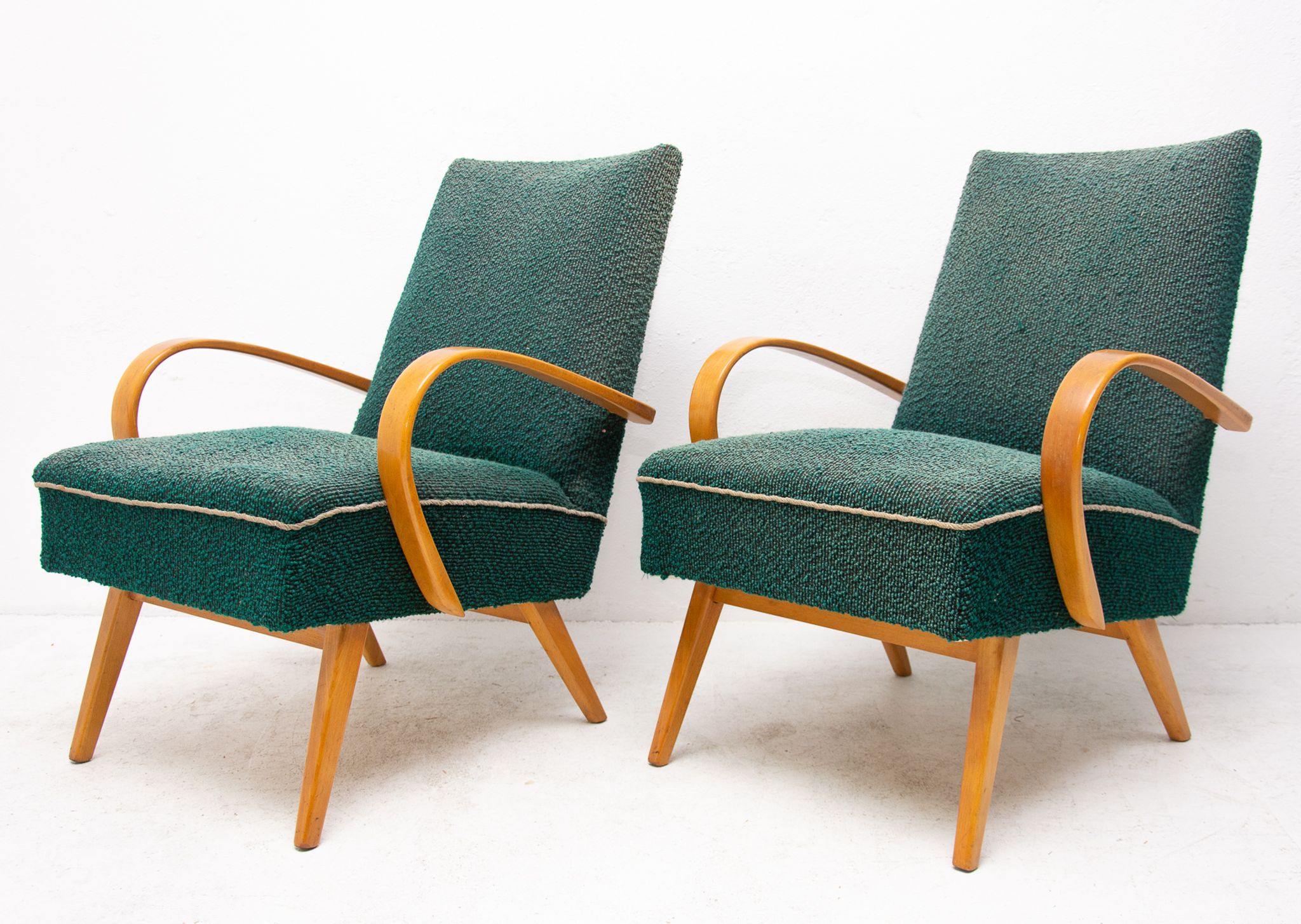 Fauteuils par Jaroslav Smidek, 1960, Tchécoslovaquie