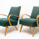 Mid century armchairs by Jaroslav Smidek, 1960, Czechoslovakia