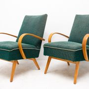 Fauteuils par Jaroslav Smidek, 1960, Tchécoslovaquie