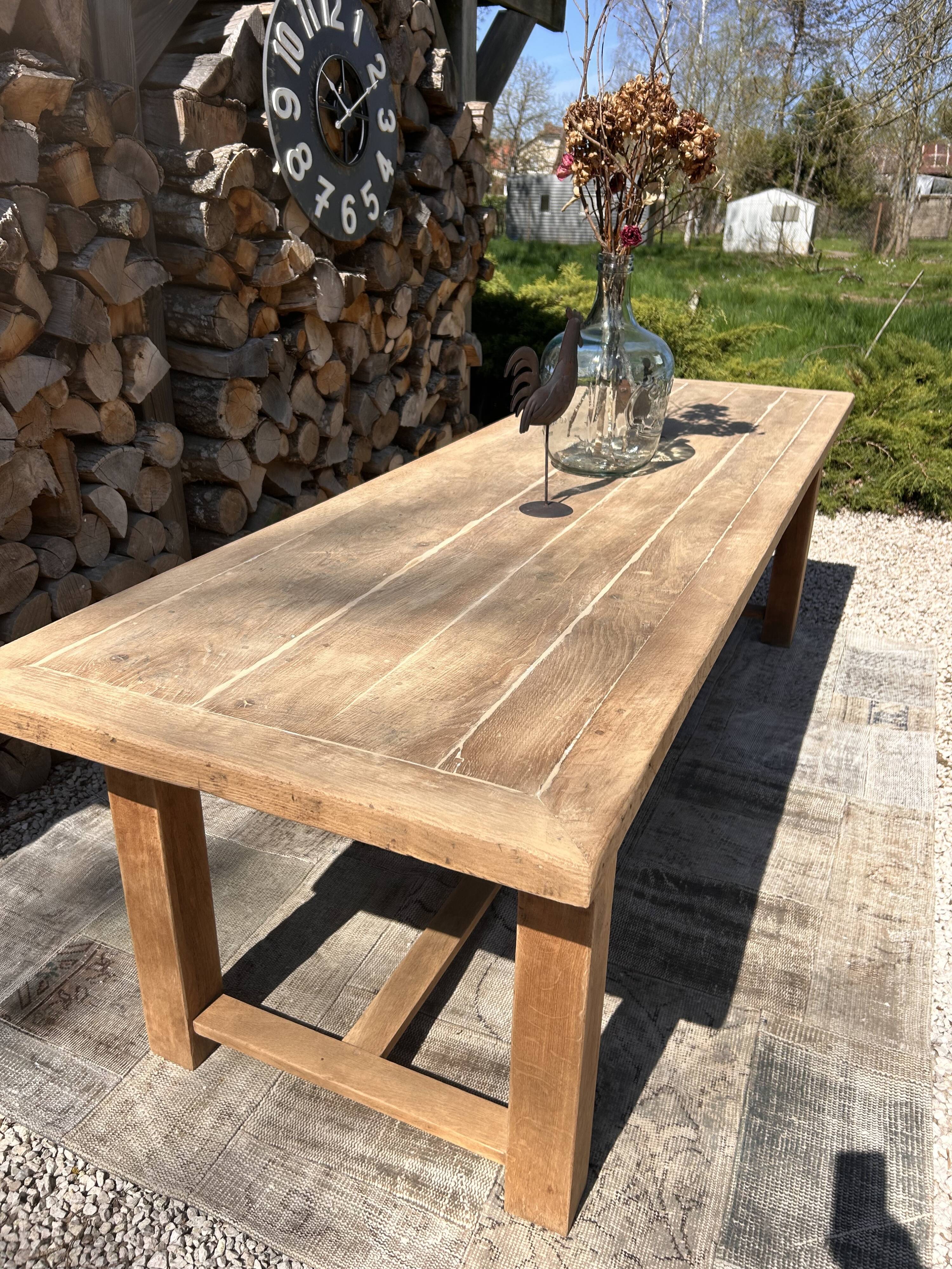 250cm renovated farmhouse table