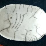 Empty ceramic fish pocket