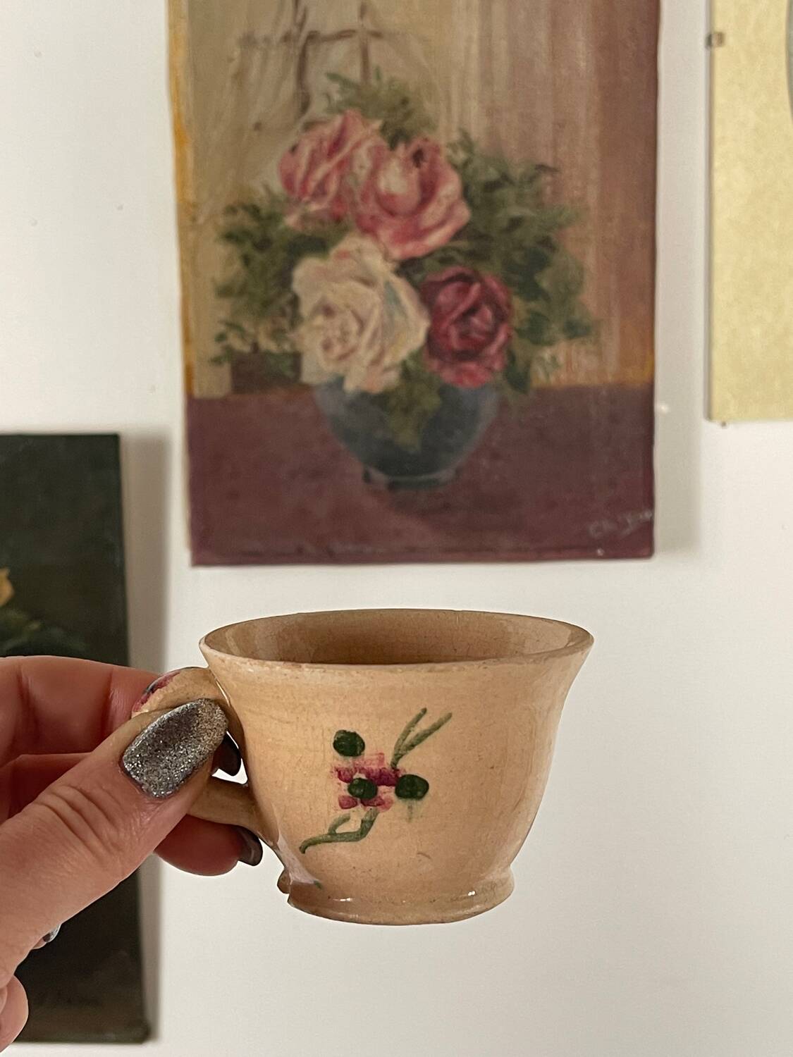 Flowery cups