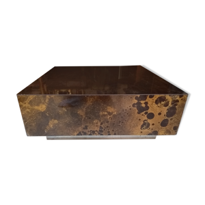 table basse carrée 1970