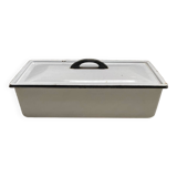 Poissonnière terrine vintage fonte émaillée