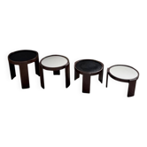 Nido 780 G stackable coffee tables. Frattini for Cassina