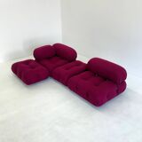 Camaleonda Modular Sofa in Bordeaux by Mario Bellini for B&B Italia