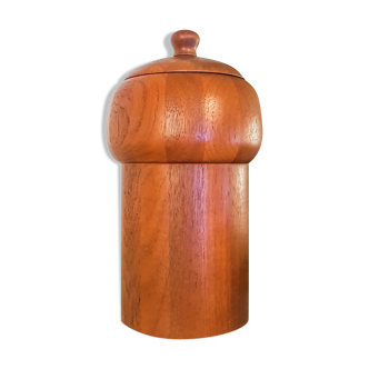 Danish Scandinavian ice bucket in Digsmed teak