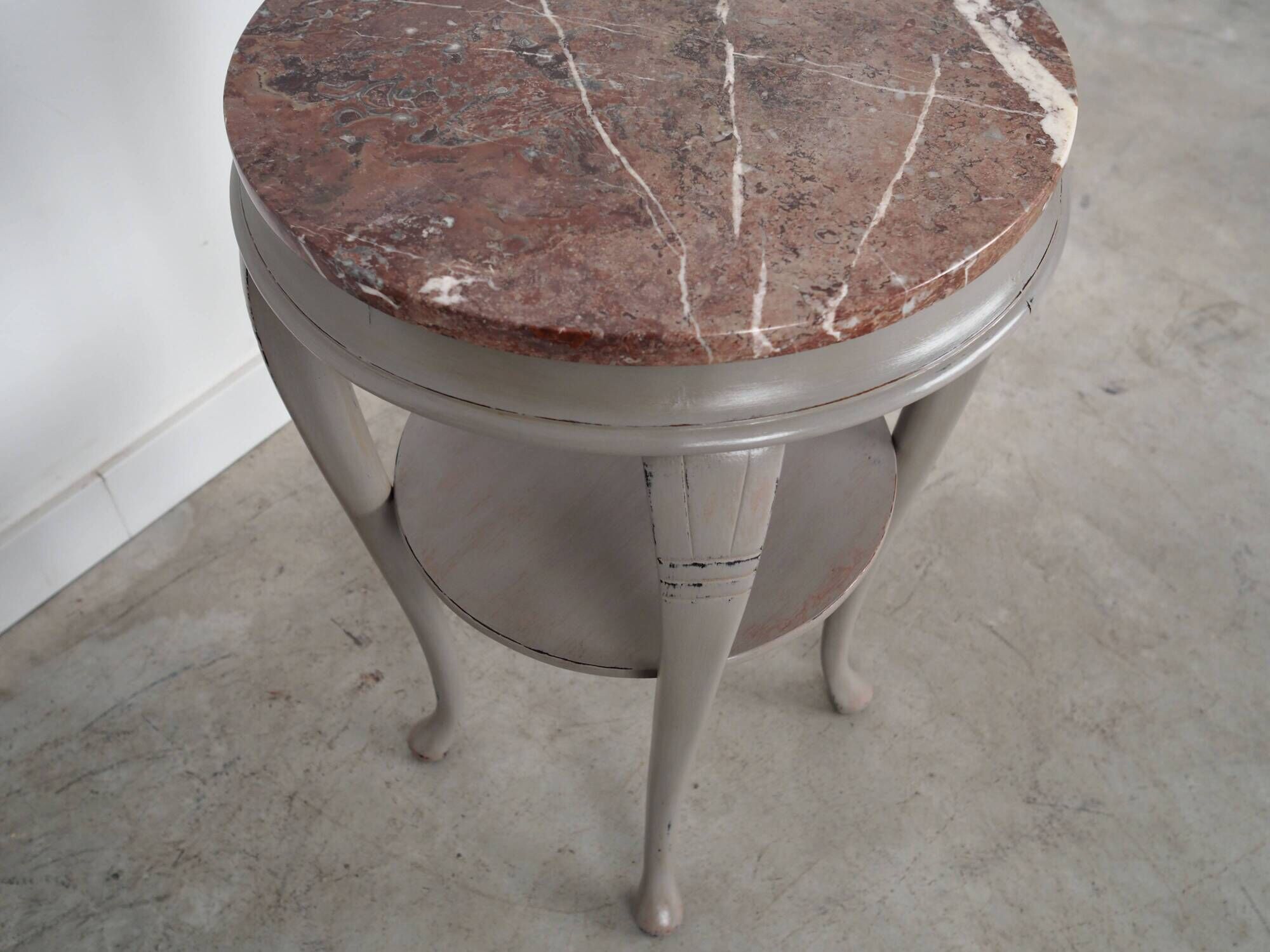 Round mahogany coffee table, Danish design, 1960s, production: Denmark