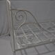 Forged iron bed