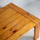 Pine coffee table. France, circa 1970