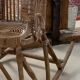 Fauteuil à bascule enfants rotin