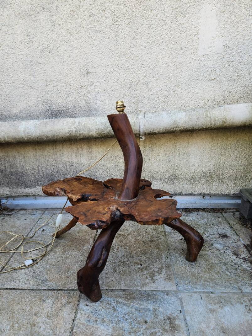 Large table lamp vine trunk