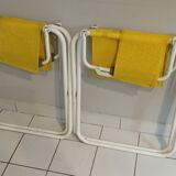 Pair of Lafuma folding armchairs