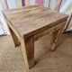 Small wooden table