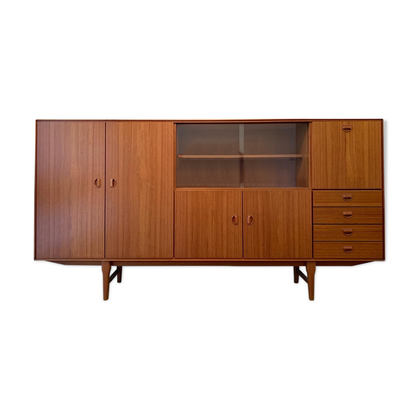 Fristho teak cupboard-bar