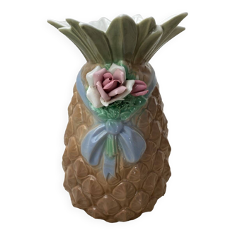 Porcelain pineapple vase