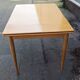 Scandinavian extendable oak table, 1960s