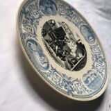 Talking plate - the inventors - n•2 Salomon de Caus - Sarreguemines