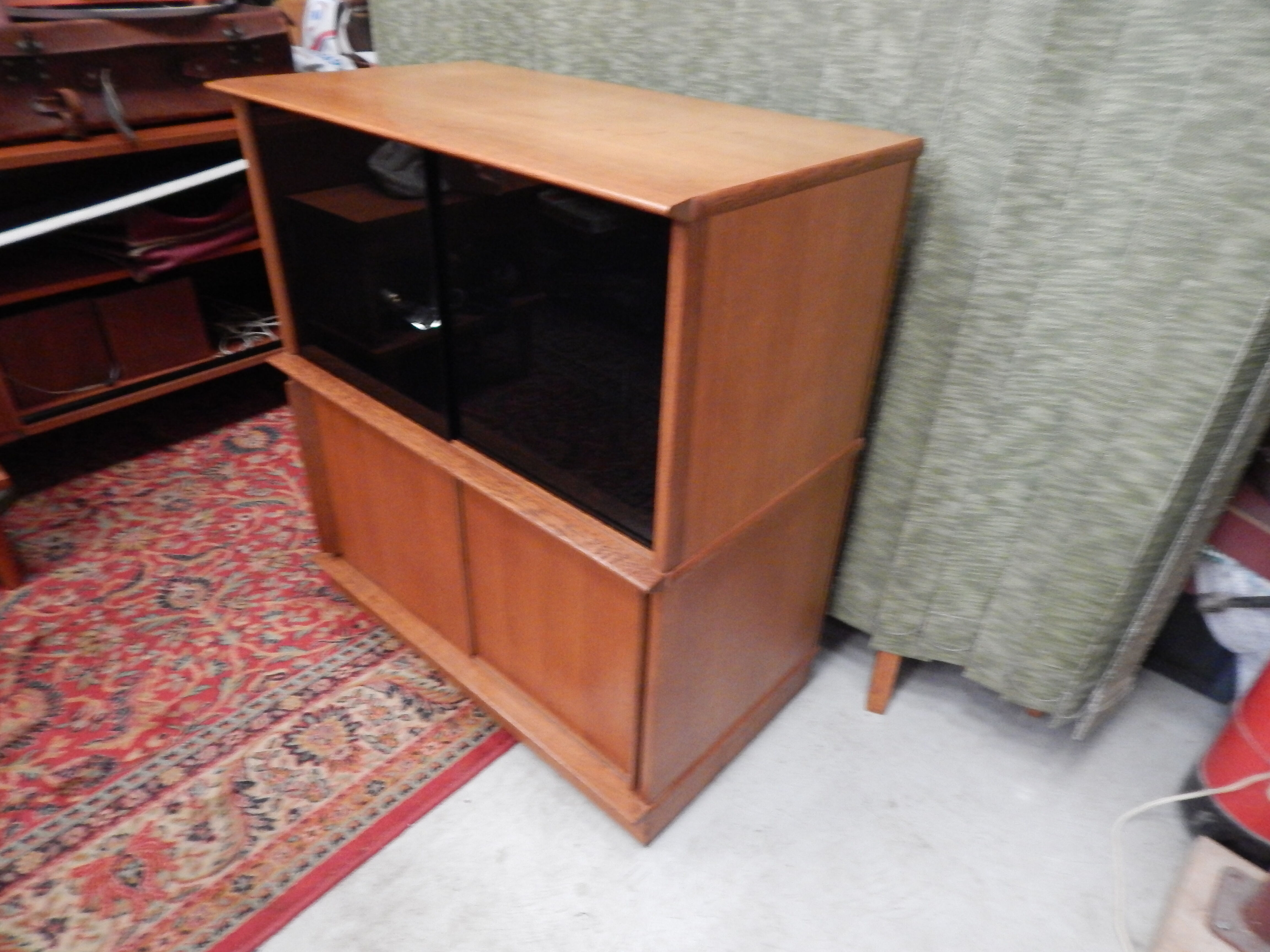 Meuble range vinyle vintage edition Oscar année 50/60