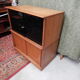 Meuble range vinyle vintage edition Oscar année 50/60